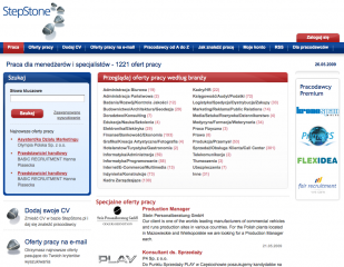 stepstone.pl homepage